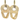 Janelle Gold Chain Earrings