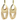 Joanne Gold Chain Earrings